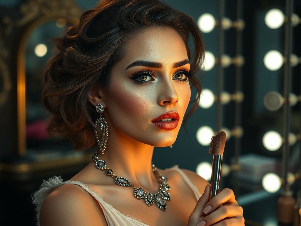 O que é Maquiagem glam O que é Maquiagem glam